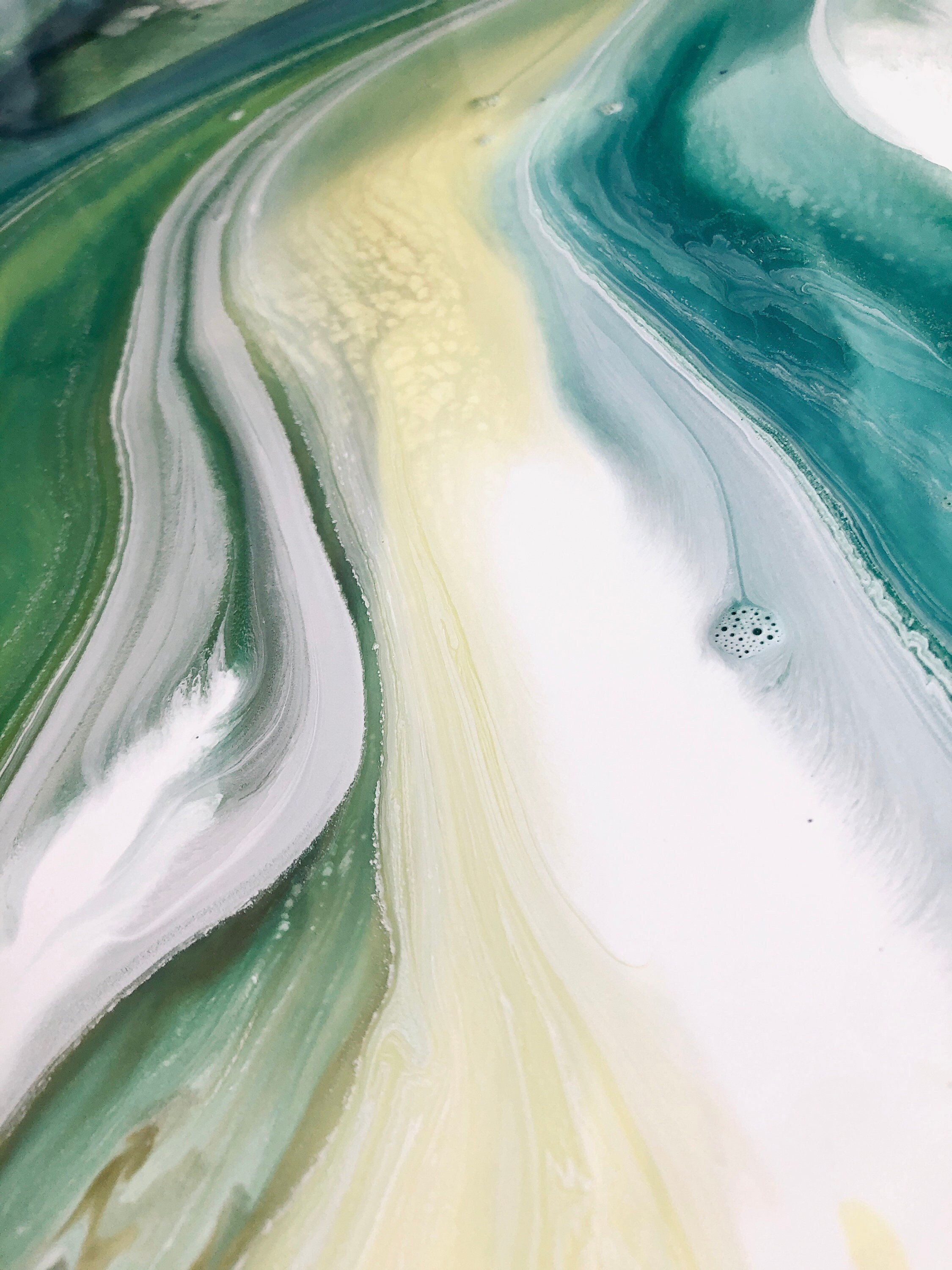 Original Abstract Art Fluid Painting Large Abstract Artwork Etsy