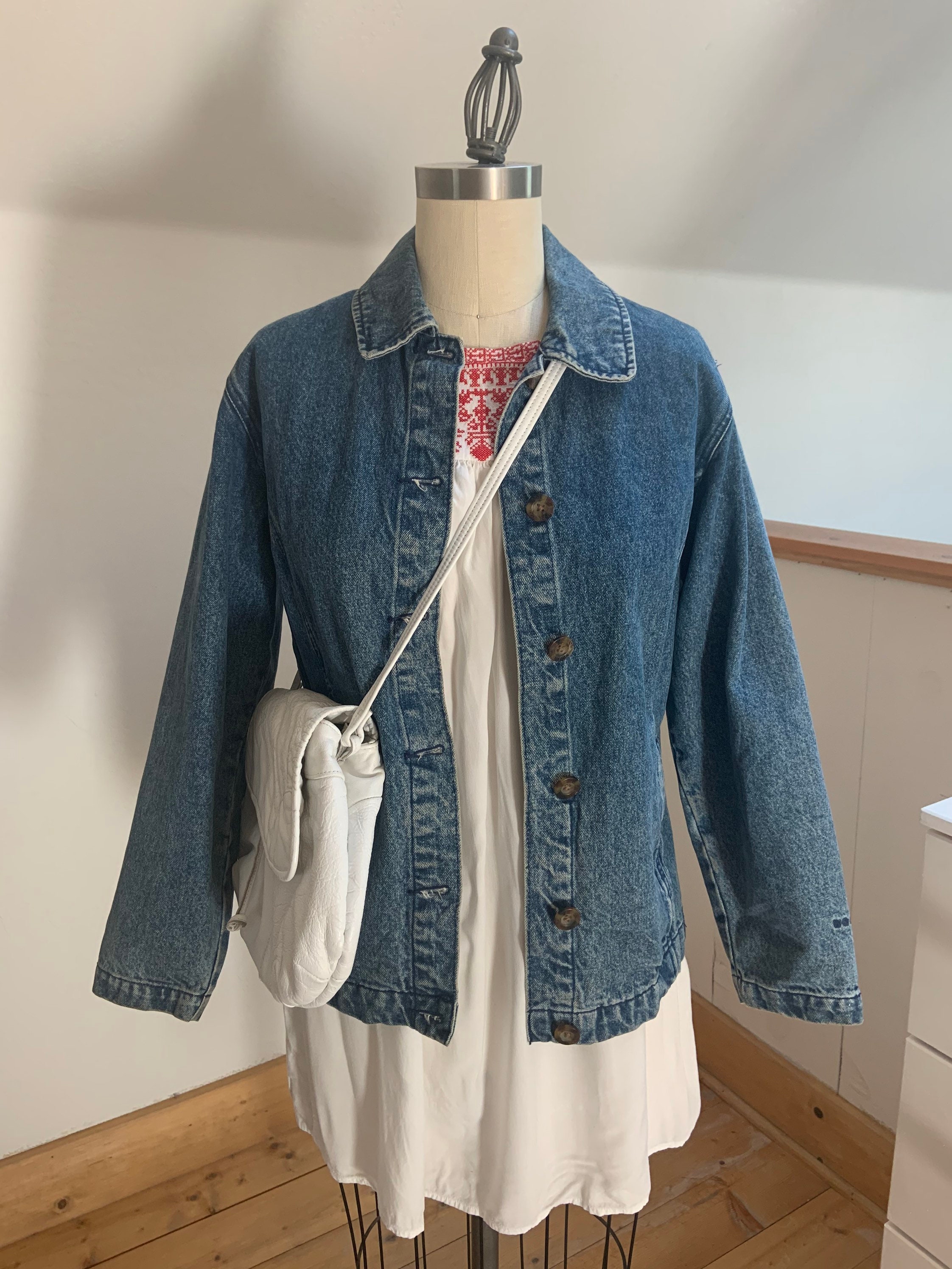 Vintage Woolrich Seamed Denim Jacket 