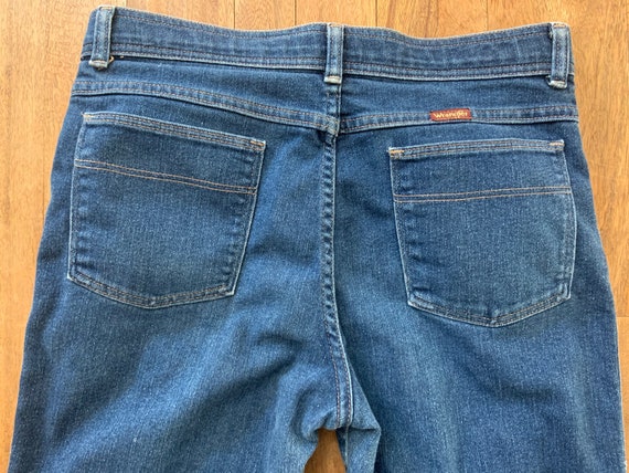 Vintage 1980’s Cropped Bootcut Wrangler Jeans 33/… - image 8