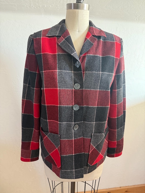 Vintage Wool Pendleton 49er Jacket Medium - image 1