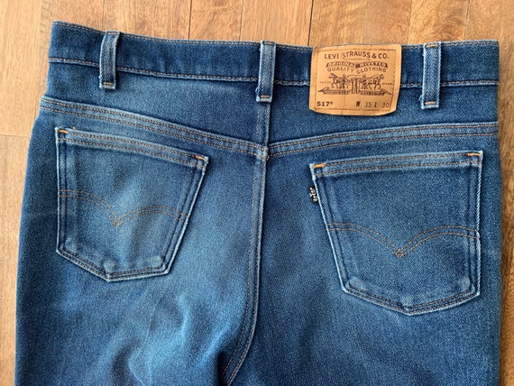 Vintage Black Tag Levi’s 517 34” Waist