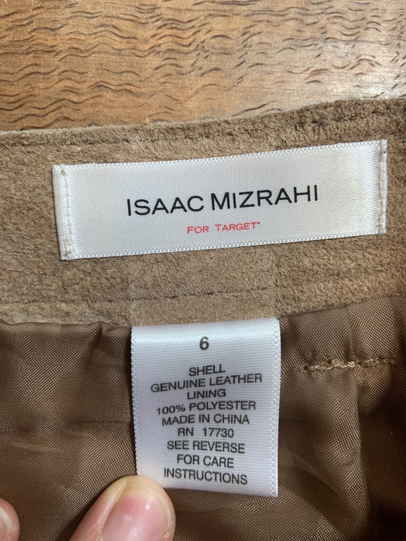 Vintage 1990’s Isaac Mizrahi Target Suede A-Line Ski… - Gem