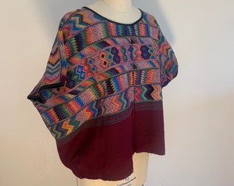 ヴィンテージ グアテマラ ウイピル