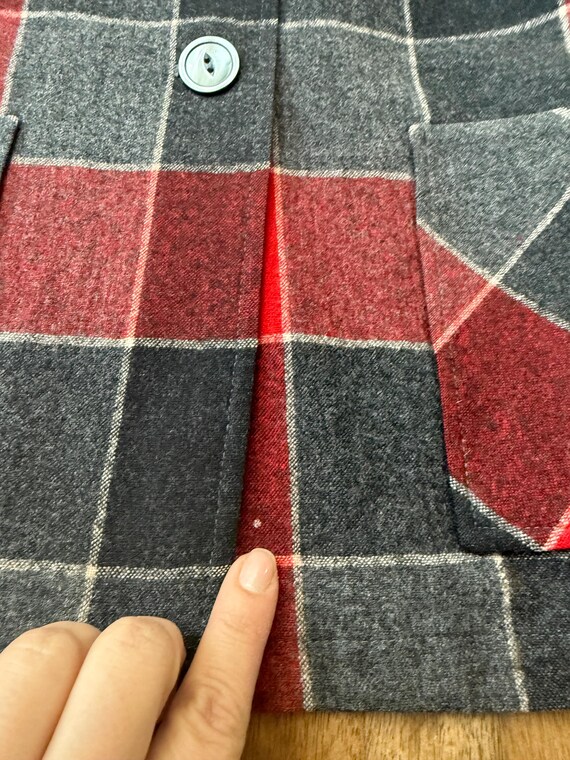 Vintage Wool Pendleton 49er Jacket Medium - image 6