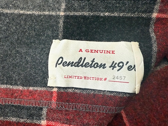 Vintage Wool Pendleton 49er Jacket Medium - image 5