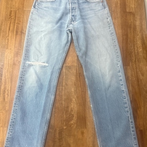 Vintage Faded Levi’s 501 Jeans 32/31