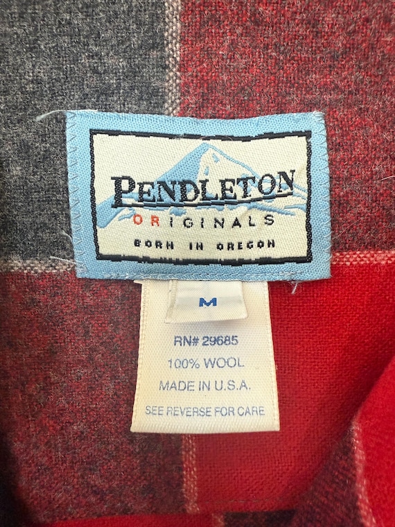 Vintage Wool Pendleton 49er Jacket Medium - image 4