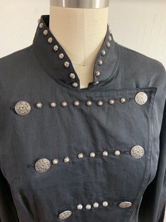 Vintage Studded Cropped Panhandle Slim Western Ja… - image 3