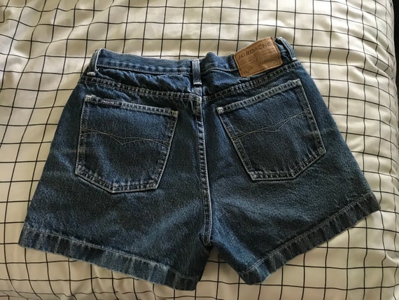 Vintage High Waisted Denim Shorts - image 2