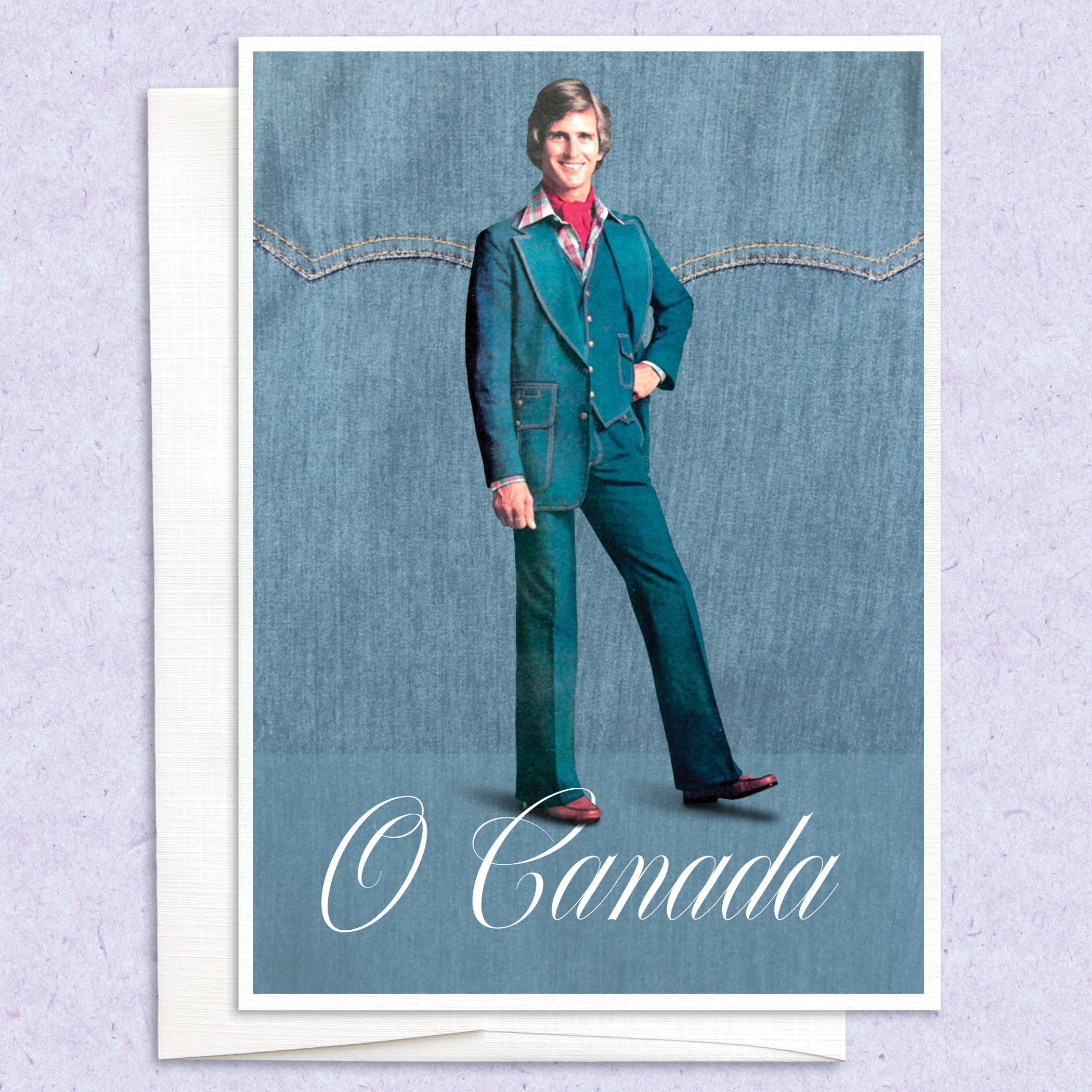 O Canada Canadian Tuxedo Card funny card greeting card Etsy