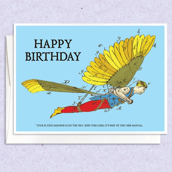 Flying Cork | Greeting Card Flying Cork | Greeting Card