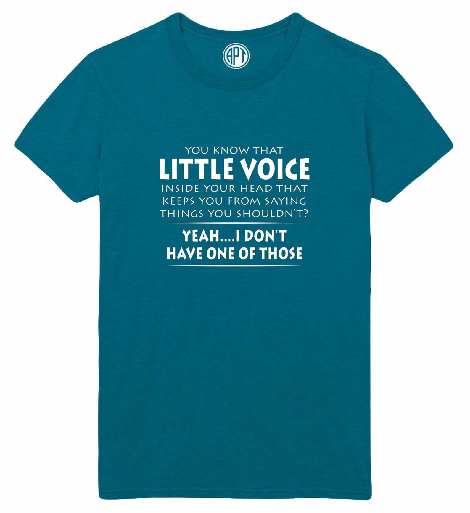 Little Voice Inside Your Head Printed Tee Shirt in Regular and - Etsy