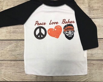 baker mayfield baby onesie