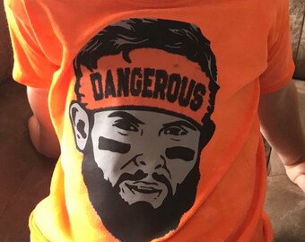 baker mayfield baby onesie