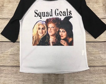 hocus pocus baseball tee