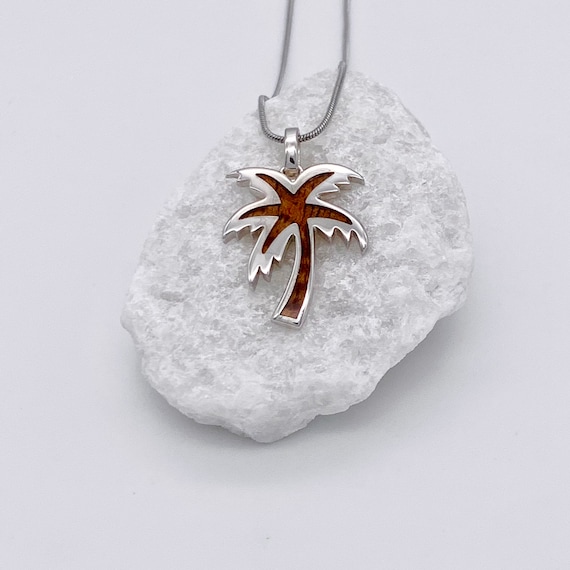 Collana In Argento Con Pendente Palma - ORO&CO 925 - Luxury Zone - Foto 4