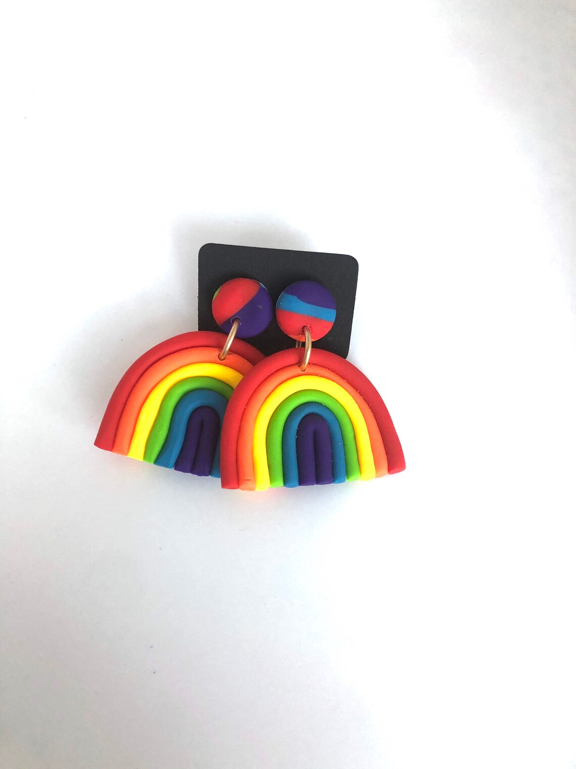 Polymer clay rainbows Etsy