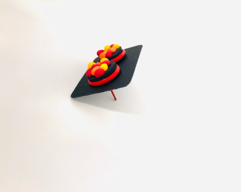 Gumball stud earrings