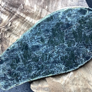Natural Caucasian Jade Specimen | Raw Green Nephrite | Healing Stone from the Mountains (# 23)