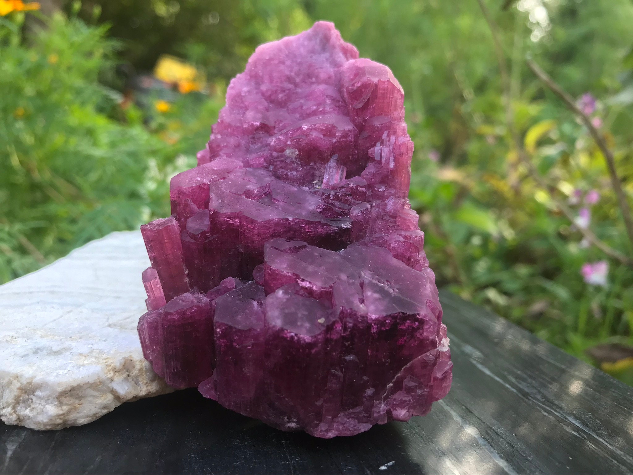 Tourmaline Crystal Specimen Russia Malkhan 239 GRAM