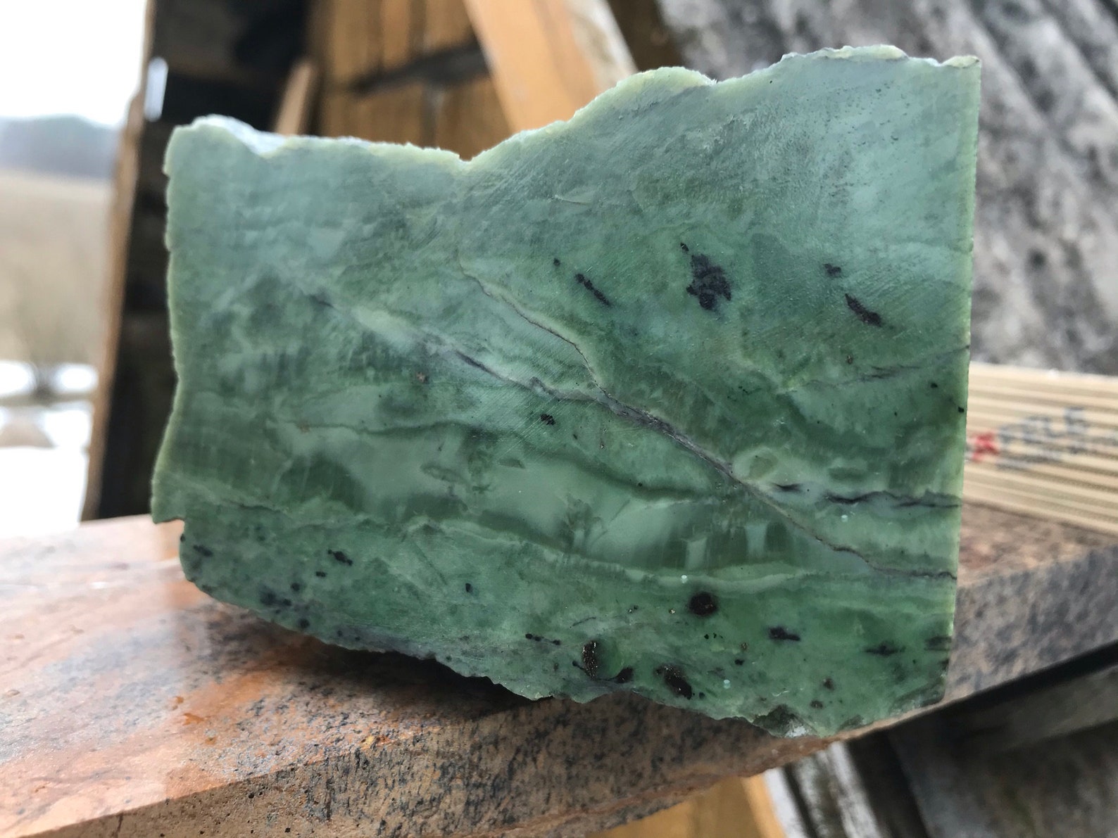 Raw Jade Jade Rough Bar Jade Rare Crystals Specimen - Etsy