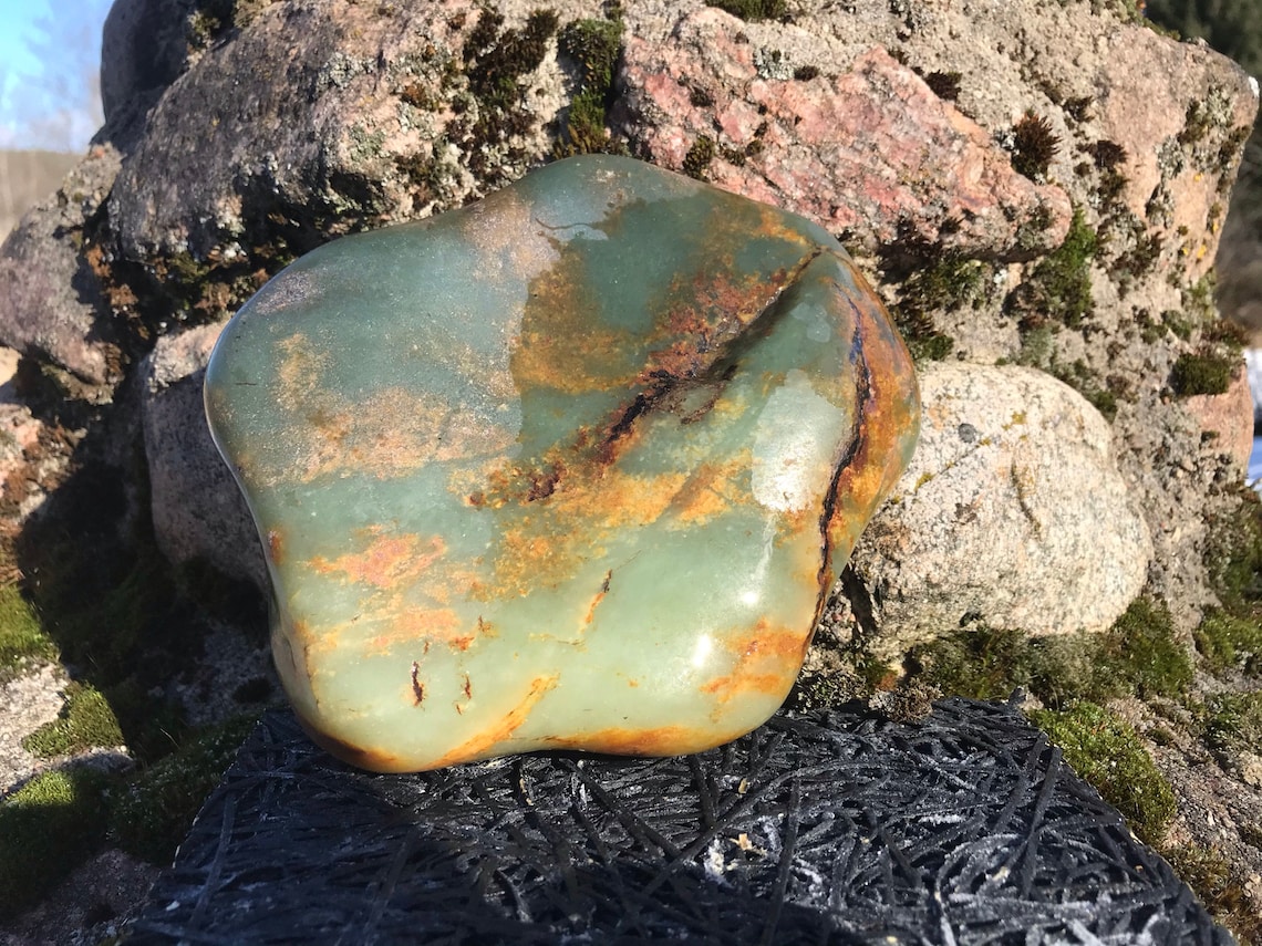 Raw Jade - Jade Rough - Bar Jade - Rare Crystals Specimen - Etsy