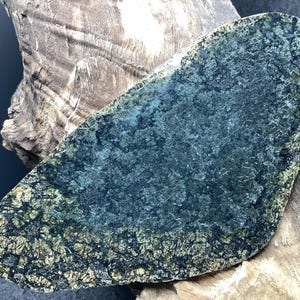 Natural Caucasian Jade Specimen | Raw Green Nephrite | Healing Stone from the Mountains (# 36)