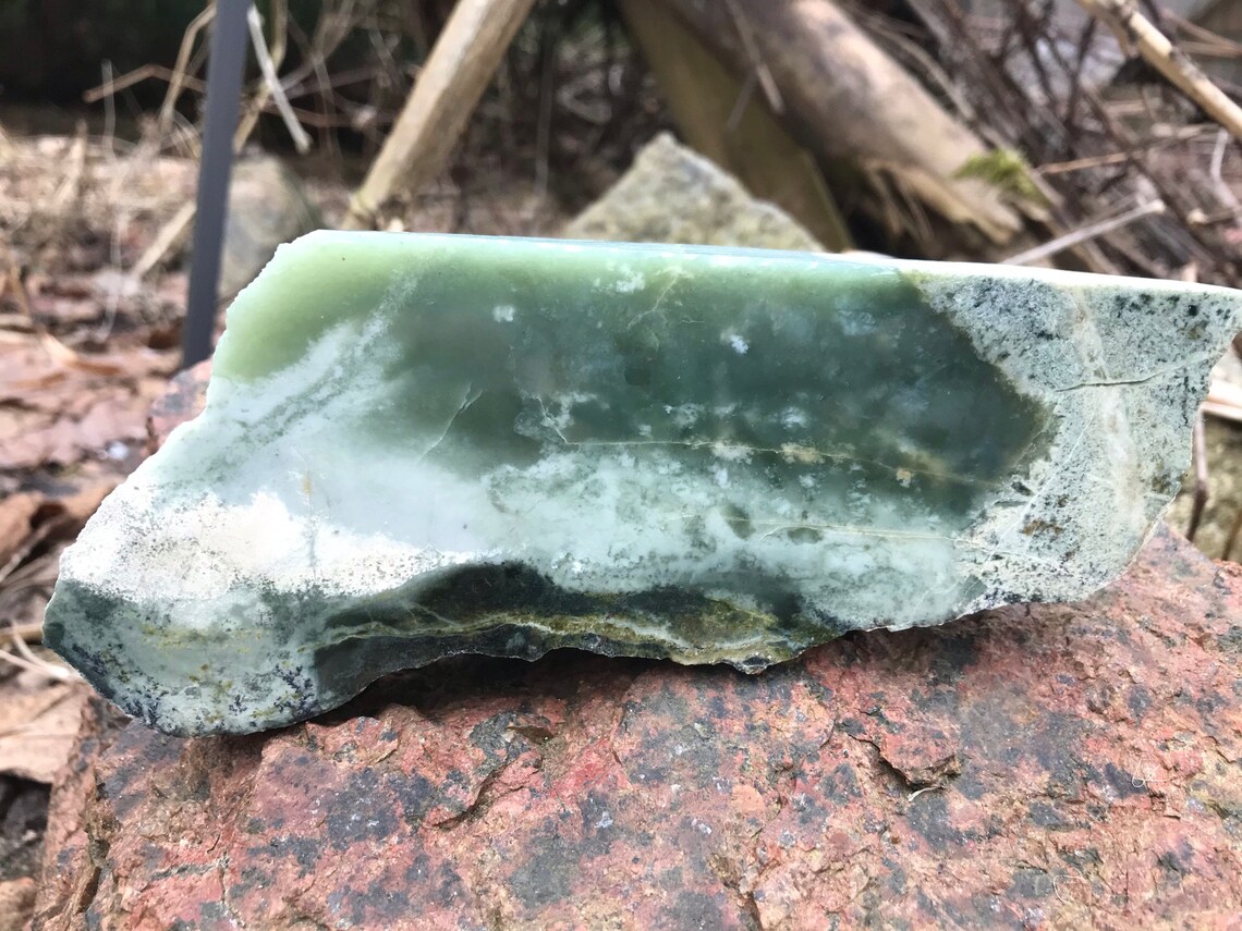 Raw Jade Jade Rough Bar Jade Rare Crystals Specimen - Etsy