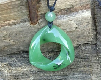 Jade pendant - jade stone carving - jade necklaces - jade jewelry - stone art - natural stone
