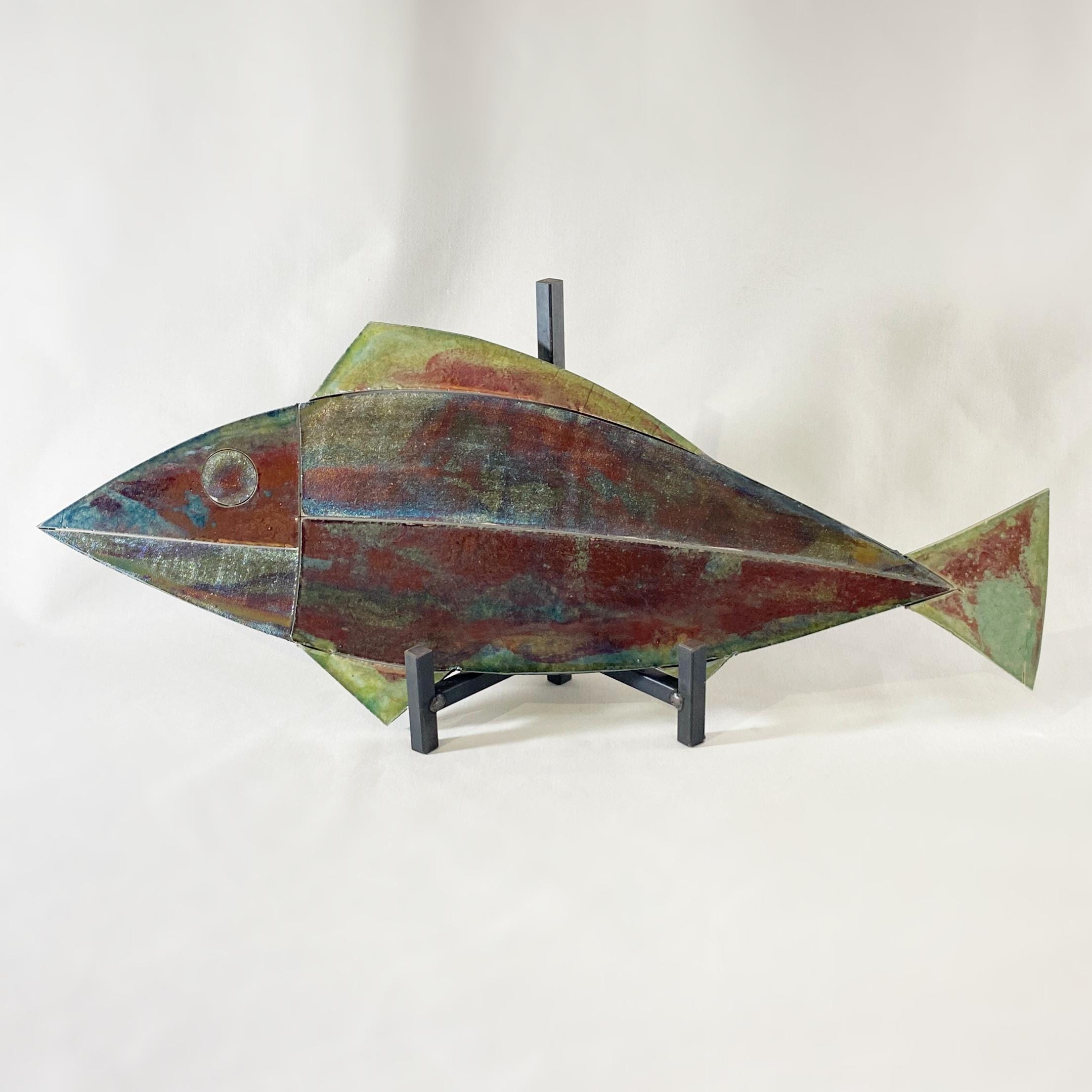 Raku Pottery Fish - Etsy