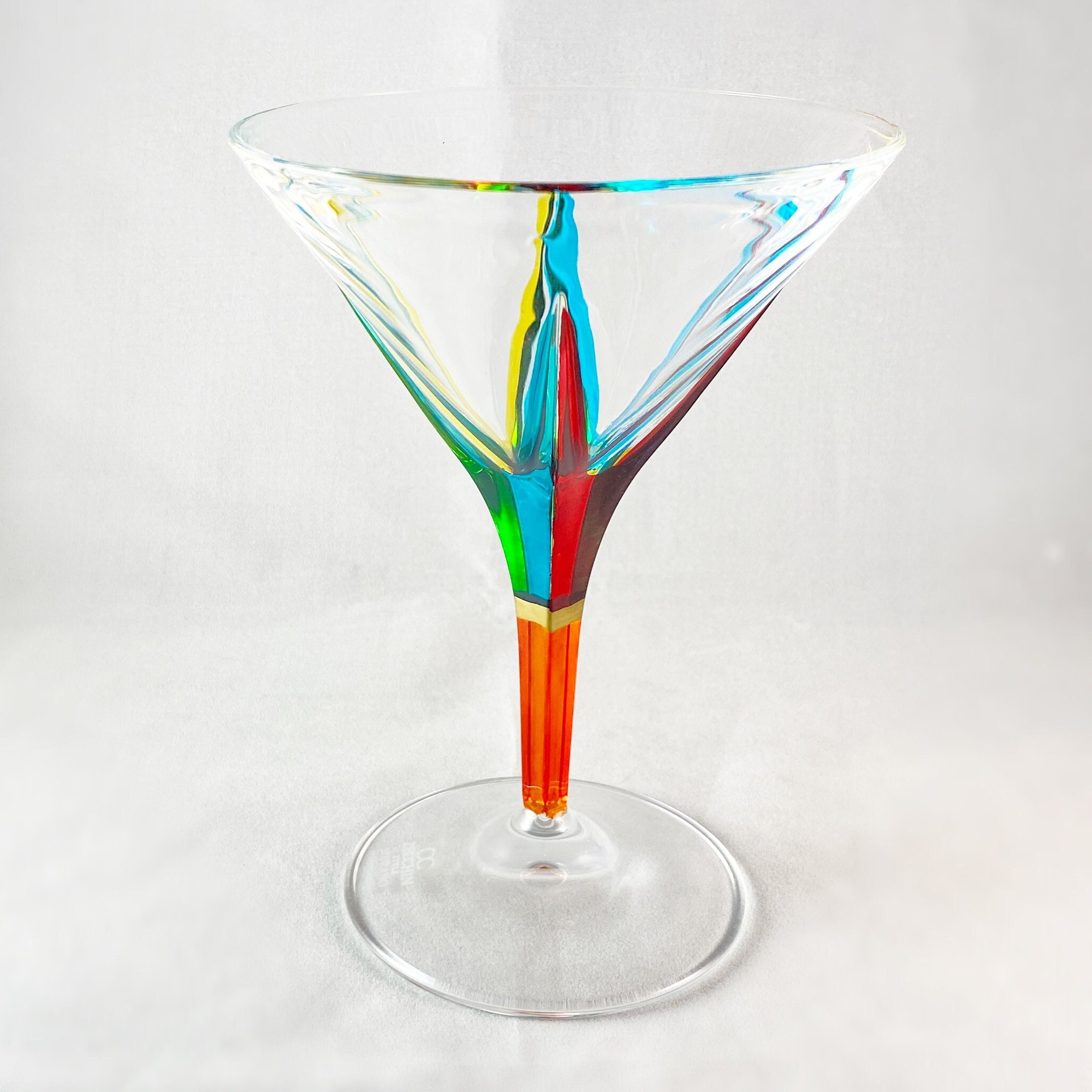 Venetian Martini Glass — Dickinson Glass