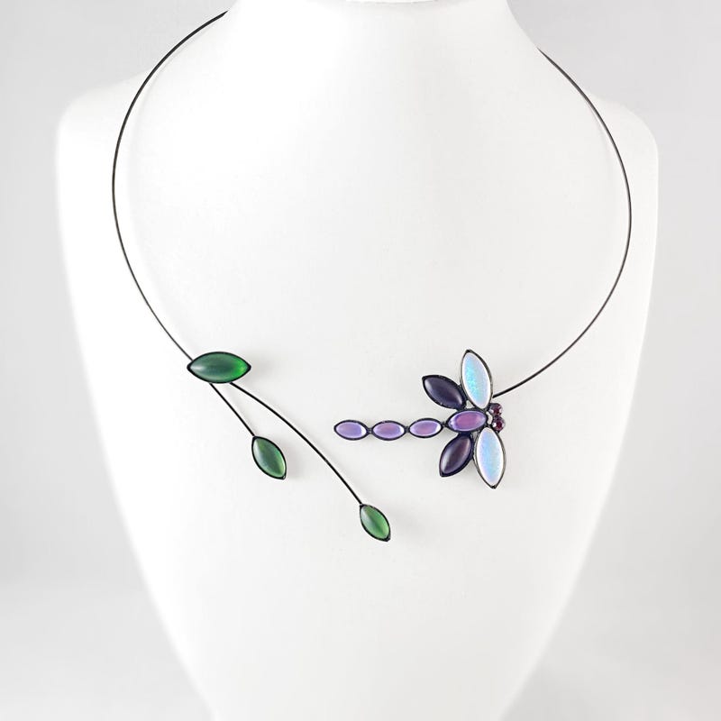 Wire Beaded Necklace