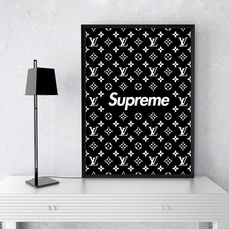 Bufanda Louis Vuitton X Supreme | Supreme HypeBeast Product