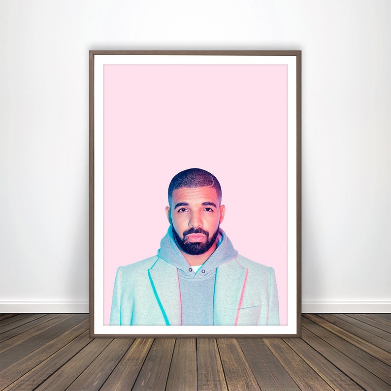 Kendrick Lamar INSPIRED WALL ART Print Poster Minimal A4 A3 HIP HOP RAP