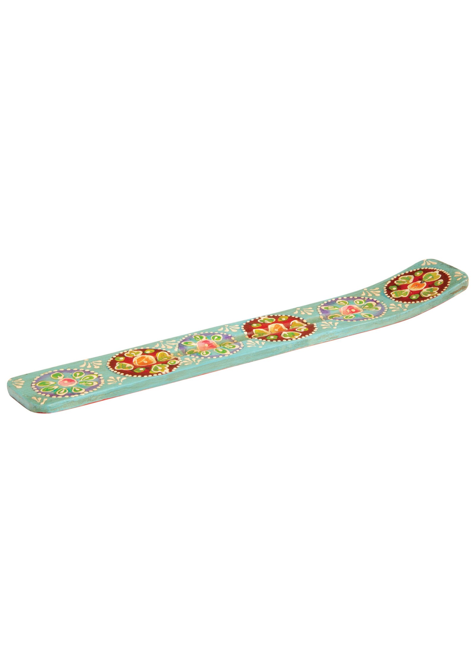 Hand Painted Incense Holder Indian Design Wooden Etsy UK