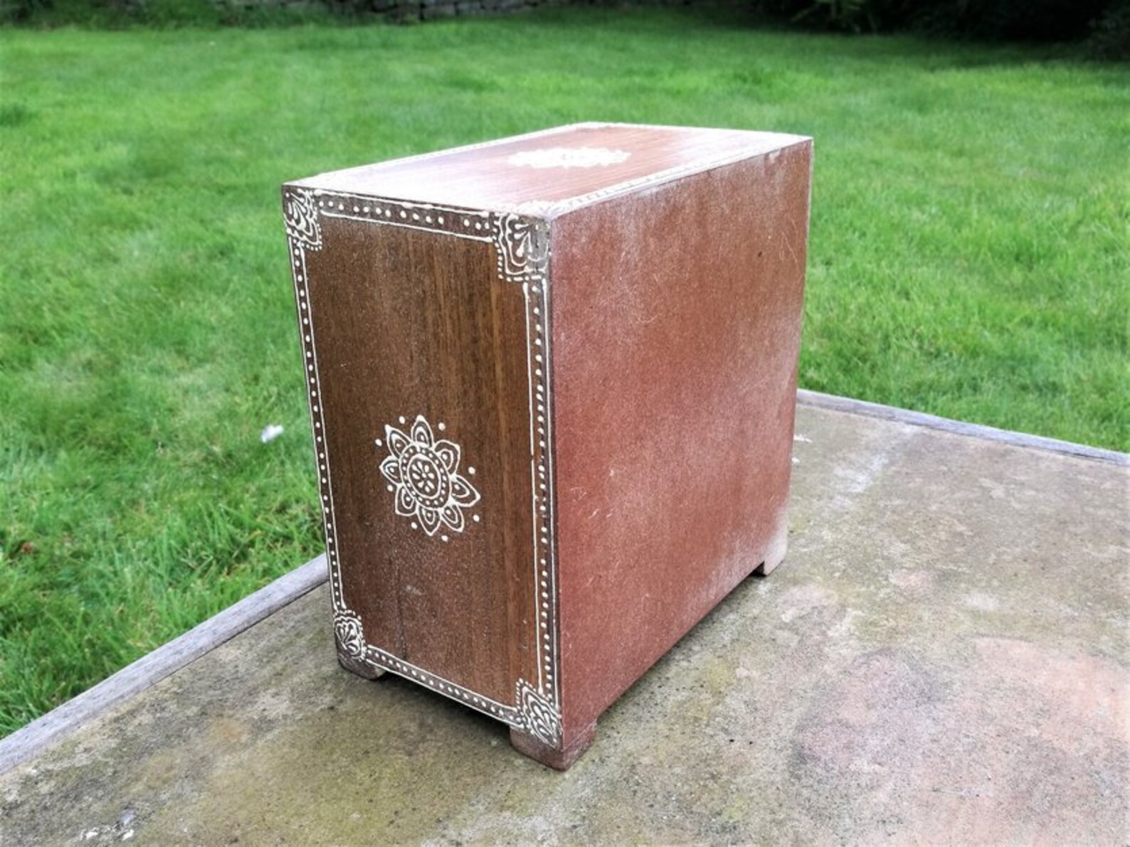 Painted Wooden 5 Drawer Small Chest of Drawers Spice Drawers Etsy