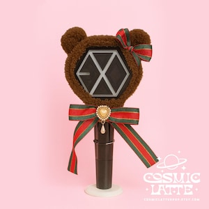 EXO Kai Lightstick Cover, Bear Lightstick Cover, Kpop Lightstick, Kpop Kai Lightstick Cover, EXO Kpop Lightstick Cover, Kpop Lightstick Bow
