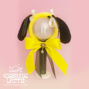 Army Kpop Cover, Kpop lightstick cover, Kpop lightstick Decorations, Kpop Lighstick Decor, Chimmy Lightstick Cover, Chimmy Lightstick Bow