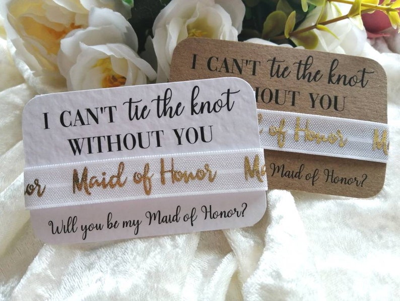 I can't Tie the Knot Without You Will You Be My | Etsy