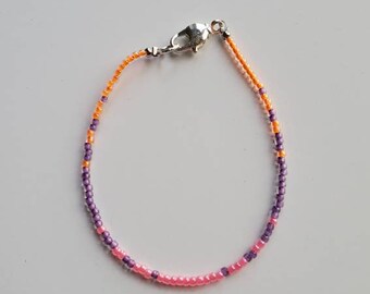 Ankle Bracelet, Anklet, Beaded Anklet, Seed Bead Anklet, Women's Jewelry, Beaded Jewelry, Beach Jewelry, Women's Ankle Bracelet, Colorful