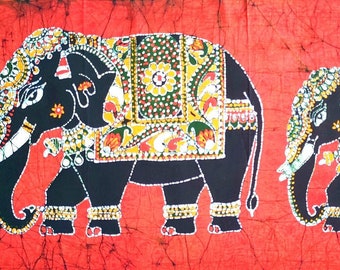 Details about   Poster Stand Elephant Tapestry Small Wall Hanging Cotton Fabric Beautiful Indian 