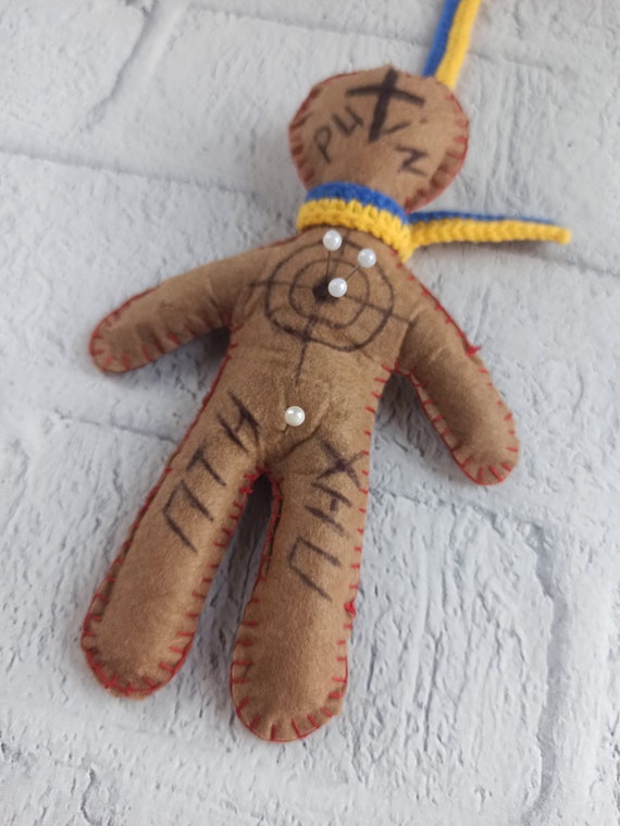 Putin Voodoo Doll Ukrainian Wich SPELL for Stop Evil Molfar