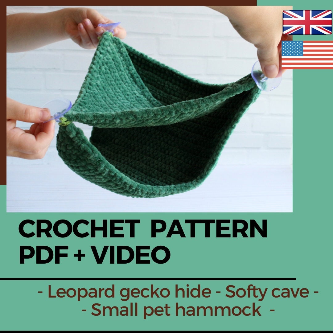 Boho Corner Hammock Digital PDF Crochet Pattern Yarn, Stuffed Animal, Toy,  Plushie Storage, Corner Shelf 