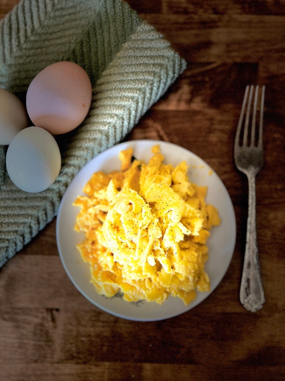 Freeze Dried Scrambled Eggs From Pasture Raised Organic Fed Etsy