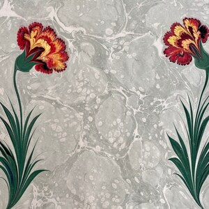Hand Marbled Paper: Marbling Art (Ebru) Decorative Paper