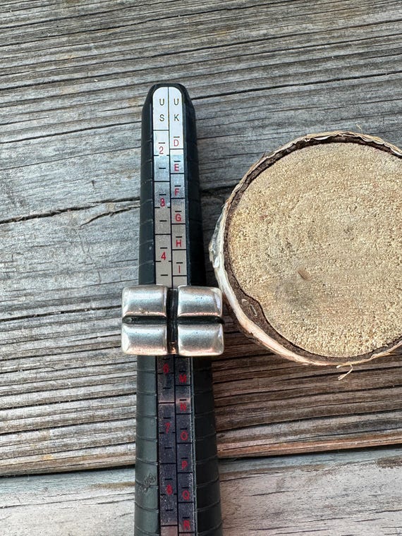 Chunky Silver Statement Ring- Four Quadrants - image 6