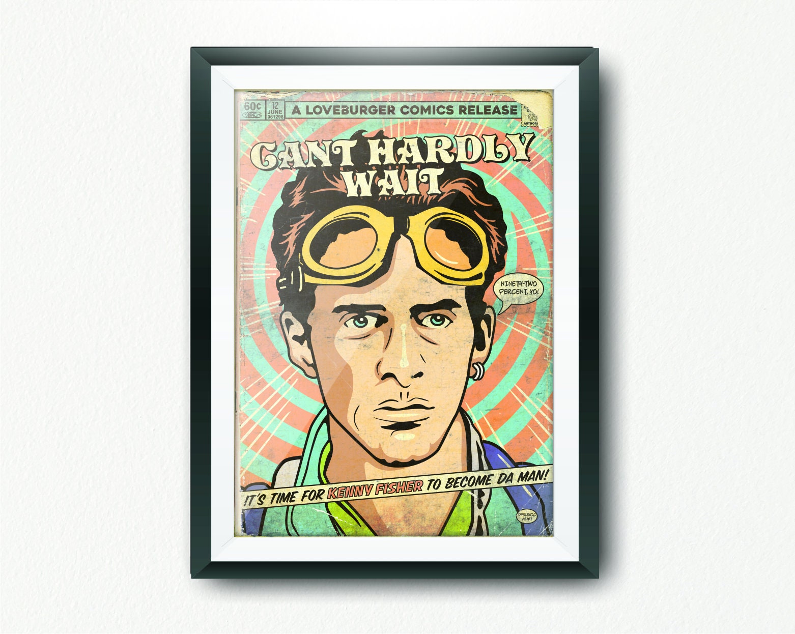 Kenny Fisher. 90s Cult Classic. Limited Edition Print, Hardly Wait