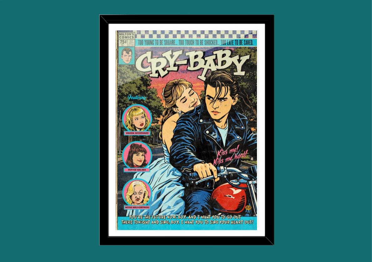 Cry Baby Movie - Etsy