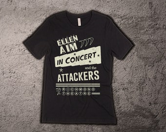 Ellen Aim Concert T-Shirt, 1984 Movie, Unisex Fit