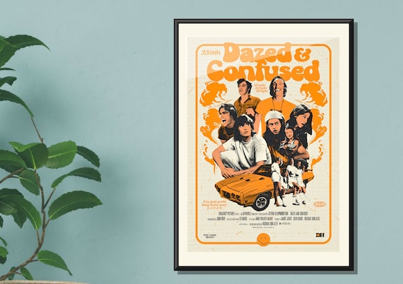 Confused / Dazed アートブック DAZED AND CONFUSED by Paul Mann Ltd Edition x/ Poster Print Mondo